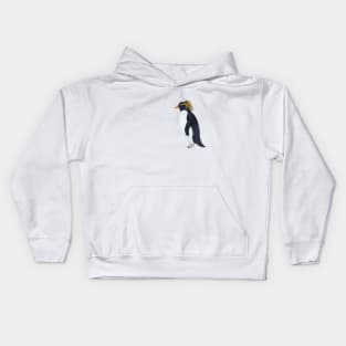 Northern Rockhopper Penguin Kids Hoodie